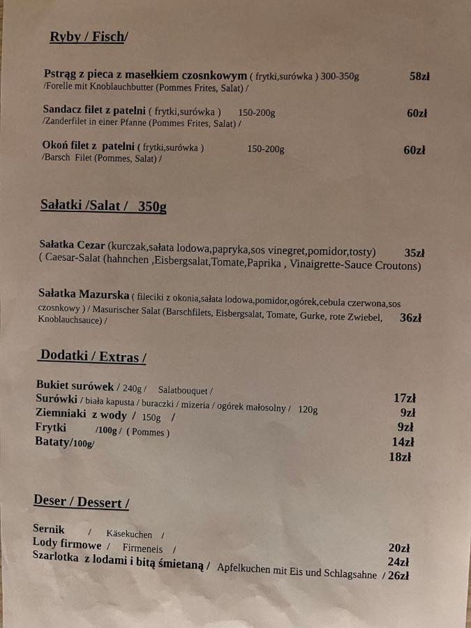 Zajazd Bialy Mlyn Sterławki Wielkie Exterior foto